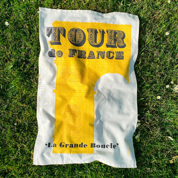 Cycling Grand Tours, Set Of Three Tea Towels, 4 of 8