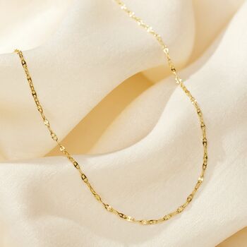 9ct Gold Rambo Chain Necklace, 2 of 7