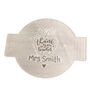 Personalised Teacher Thank You Icing Fondant Embosser, thumbnail 2 of 7