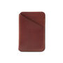 Personalised Thurlestone Leather Card Holder, thumbnail 3 of 8