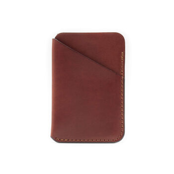 Personalised Thurlestone Leather Card Holder, 3 of 8