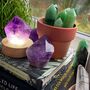 Amethyst Crystal Table Lamp, thumbnail 2 of 2