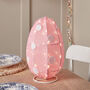 LED Battery Pink Easter Egg And Bunny Figures, thumbnail 3 of 3