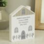 Personalised Wooden House Ornament, thumbnail 2 of 5