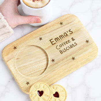 Personalised Stars Wooden Coaster Tray, 9 of 10