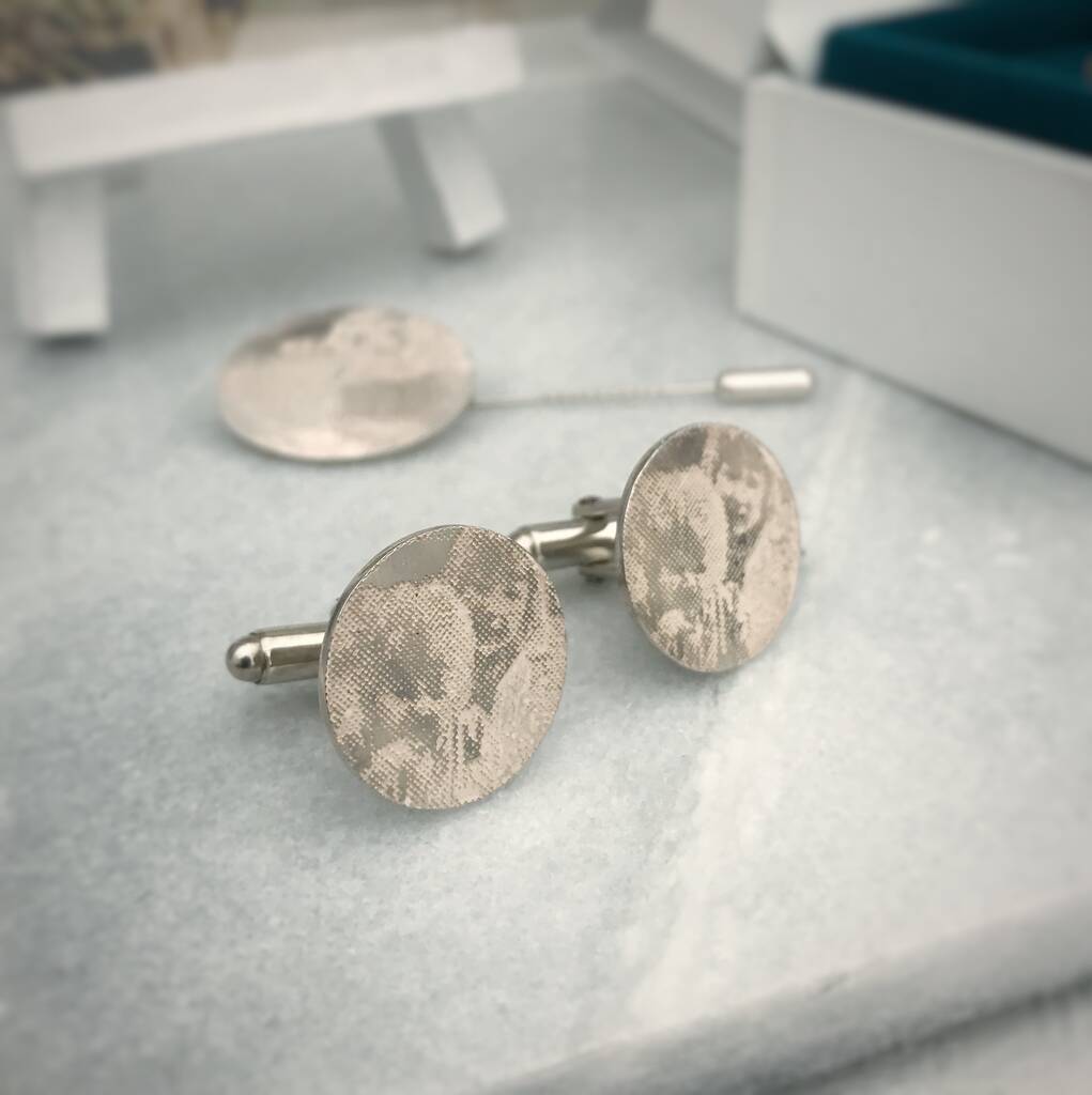 Add Engraving To Back Of Cufflinks By Charlotte Lowe Jewellery