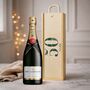 Personalised 50th Birthday Moët And Chandon Champagne Gift Set – Luxury Champagne Gift For Her Or Him, 75cl Celebration Present, thumbnail 1 of 7