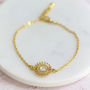 Gold Plated Ray Of Sun Bracelet, thumbnail 2 of 8