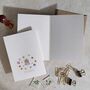 Pressed Wildflowers Set Of Six Note Cards And Envelopes, thumbnail 6 of 6