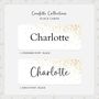 Confetti Personalised Wedding Place Cards, thumbnail 5 of 8
