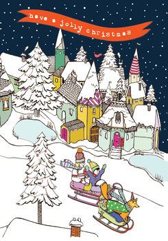 'Have A Jolly Christmas' Christmas Card, 3 of 3