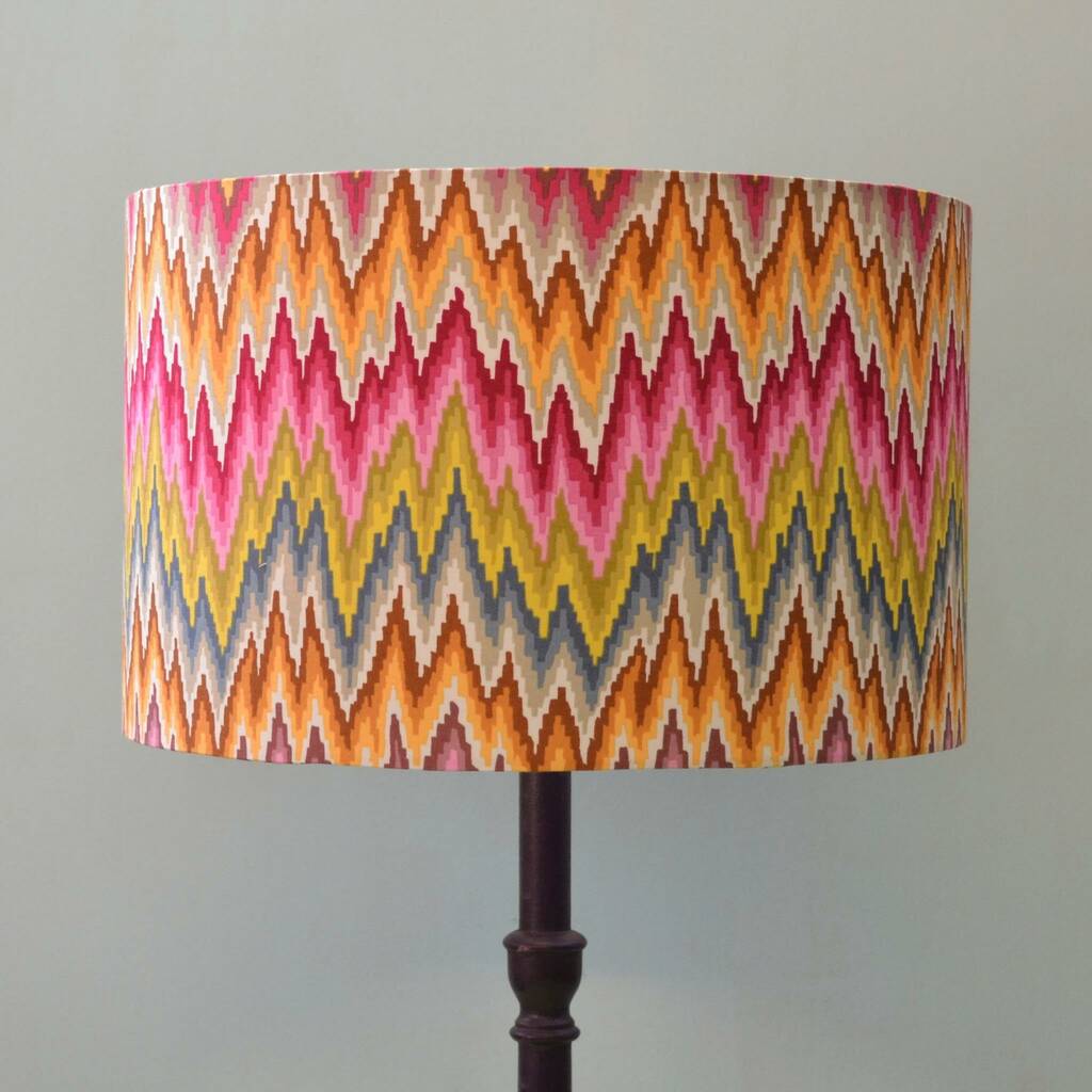 Flame Stripe Lampshade, 1 of 3