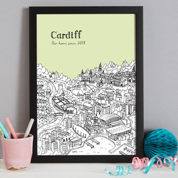 Personalised Cardiff Print, 9 of 10