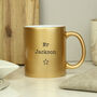 Personalised Gold Star Ceramic Mug, thumbnail 7 of 11