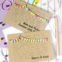 Personalised Wedding Day Congratulations Card, thumbnail 5 of 8