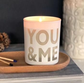 You And Me Anniversary Candle, 2 of 4