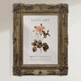 Birth Flower Wall Print 'Carnation' For January, thumbnail 3 of 9