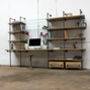 Hannah Industrial Desk And Shelves, thumbnail 1 of 8