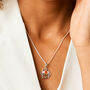 Sacral Chakra Carnelian Necklace Silver / Gold Plated, thumbnail 1 of 12