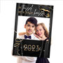 Black And Gold Prom Selfie Frame And Sign, thumbnail 1 of 6
