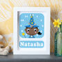 Personalised Children's Wizard Clock, thumbnail 6 of 7