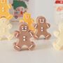 Gingerbread Man Christmas Soy Candle, thumbnail 5 of 5