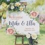 Personalised Welcome To The Wedding Sign, thumbnail 2 of 2