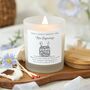 New Home Gift, New Beginnings Personalised First Home Candle, thumbnail 1 of 6