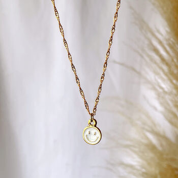 Birthday Smiles Gold Plated Necklace, 3 of 7