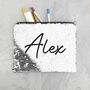 Personalised Kids Hidden Message Sequin Pencil Case, thumbnail 4 of 8