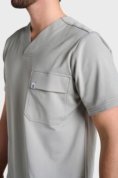 Ultimate Comfort Fleece Lined Scrub Top, 2 of 7