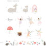Forest Fairies Fabric Wall Stickers, thumbnail 3 of 3