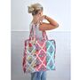 Block Printed Patchwork Floral Quilted Bag, thumbnail 2 of 4