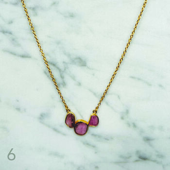Tara Collar Pendant Necklace, 9 of 12