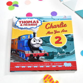 Personalised Thomas The Tank Engine Birthday Book, 6 of 6