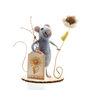 Mouse With Pint Of Beer, thumbnail 4 of 9