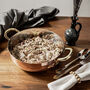 Hammered Solid Copper Cooking Pan, Tin Lined Inside, thumbnail 5 of 6