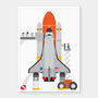 Space Shuttle Rocket Print, thumbnail 4 of 6
