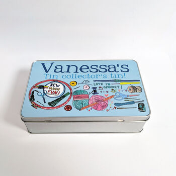 Personalised Crafting Storage Tin, 5 of 5