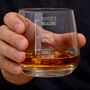Personalised Measures Whisky Glass, thumbnail 2 of 6