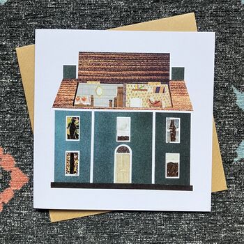 Playtime Dolls House Greetings Card, 3 of 4