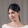 Star Swarovski Crystal Wedding Headband Hair Vine Star, thumbnail 8 of 12
