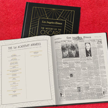 The Oscars Deluxe Personalised History Gift Book, 6 of 9