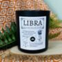Personalised Libra Horoscope Star Sign Candle, thumbnail 3 of 11