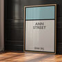 Personalised Street Name Monopoly Wall Art Poster, thumbnail 1 of 9