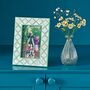 Fair Trade Mother Of Pearl 6x4 Inch Photo Frame, thumbnail 1 of 5