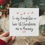 To Our/My Daughter On Her 1st Christmas As A Mummy Card, thumbnail 2 of 5