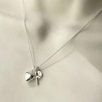 Personalised Sterling Silver Christening Necklace, 5 of 6