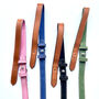 Green Leather Dog Lead, thumbnail 6 of 6