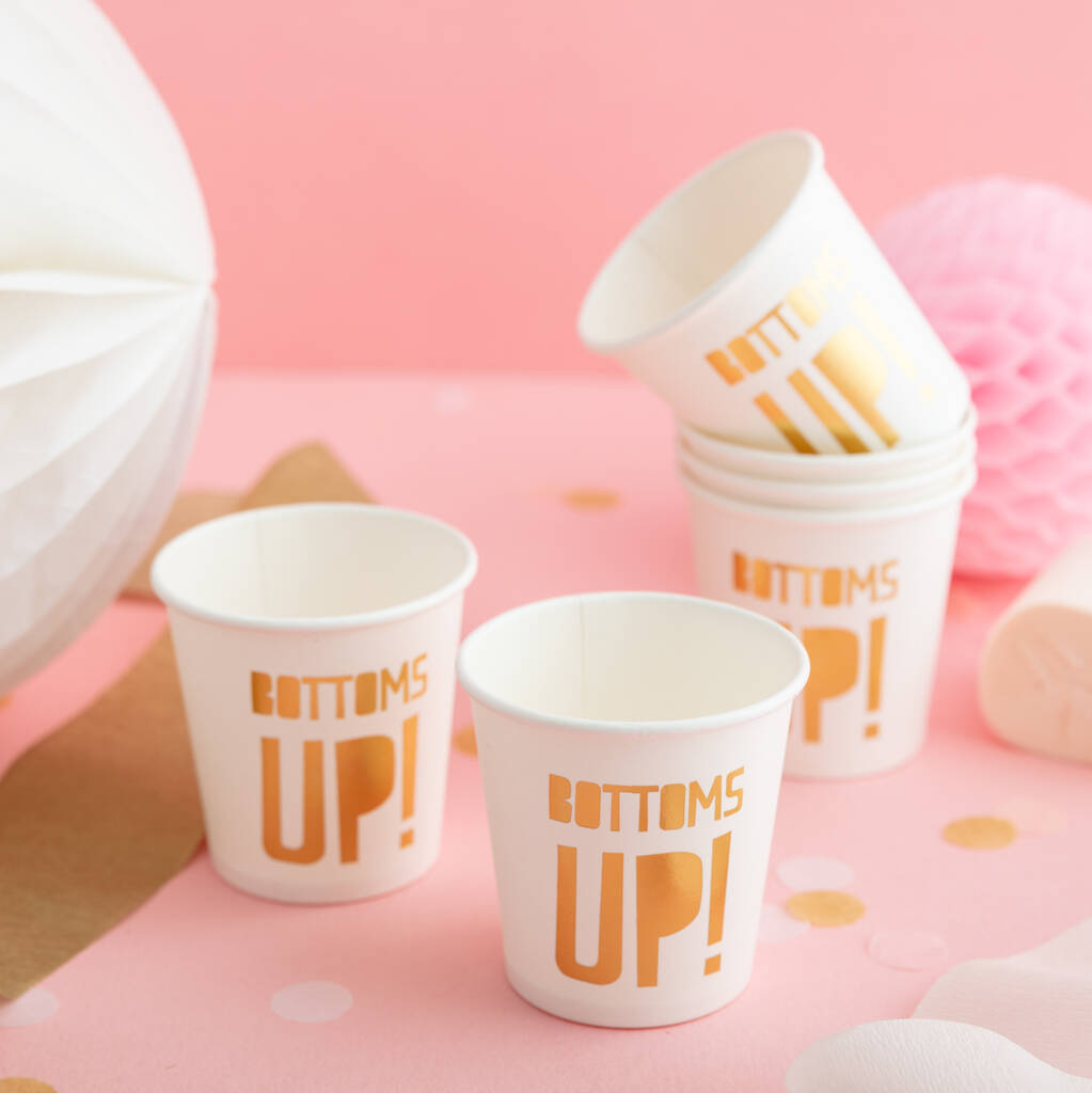 Bottoms Up! Paper Party Shot Cups, 1 of 3